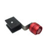 Czerwona lampa led z metalowym uchwytem do Xiaomi M365 / M365 PRO / PRO 2 / 1S / Essential
